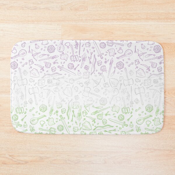Item preview, DnD Pattern Genderqueer Flag designed and sold by Alexa Martin.