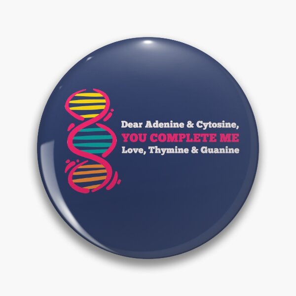 Item preview, Valentine's Day Gift Adenine Cytosine Thymine Guanine DNA Science STEM Wedding Anniversary Engagement Funny Nerdy Geek designed and sold by gkao.