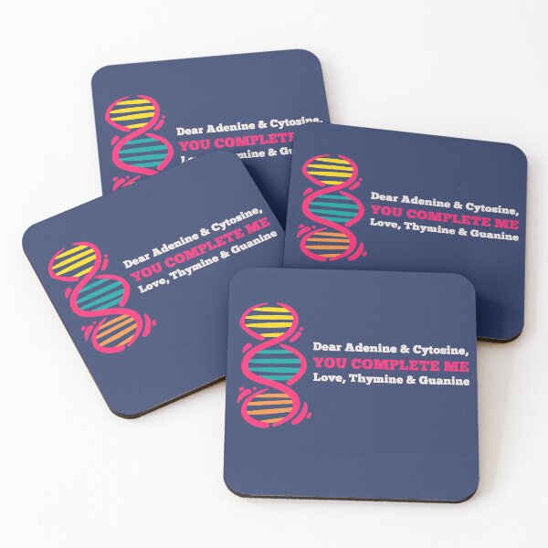 Item preview, Valentine's Day Gift Adenine Cytosine Thymine Guanine DNA Science STEM Wedding Anniversary Engagement Funny Nerdy Geek designed and sold by gkao.