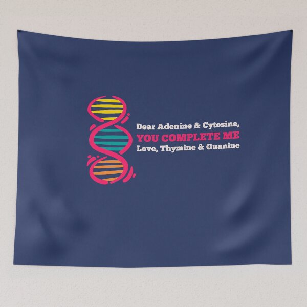 Item preview, Valentine's Day Gift Adenine Cytosine Thymine Guanine DNA Science STEM Wedding Anniversary Engagement Funny Nerdy Geek designed and sold by gkao.