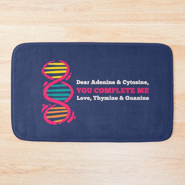 Item preview, Valentine's Day Gift Adenine Cytosine Thymine Guanine DNA Science STEM Wedding Anniversary Engagement Funny Nerdy Geek designed and sold by gkao.