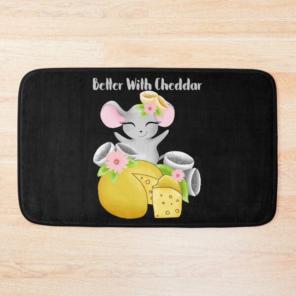 Item preview, Anime Mouse Pad Better Than Cheddar Cute designed and sold by Drnksuzys.