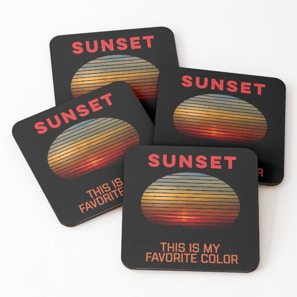 Item preview, Sunset is my favorite color designed and sold by doctors-apparel.