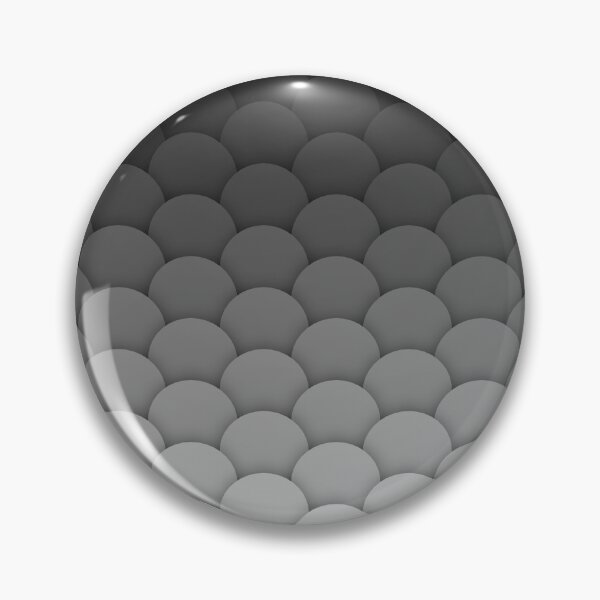 Item preview, Dark to Light Grayscale Ombre Circle Scales Chainmail designed and sold by hyproinc.
