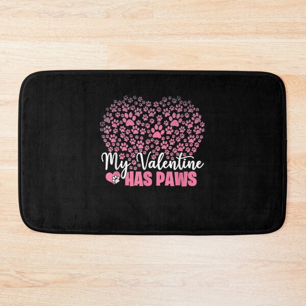 Item preview, My Valentine Has Paws Funny Dog And Cat Lovers Gift designed and sold by shirleyfinley.