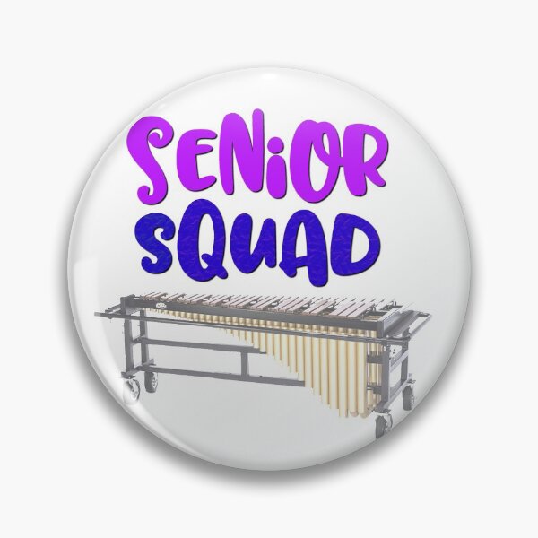 Item preview, Senior Squad - Marimba designed and sold by BandMomDesigns.