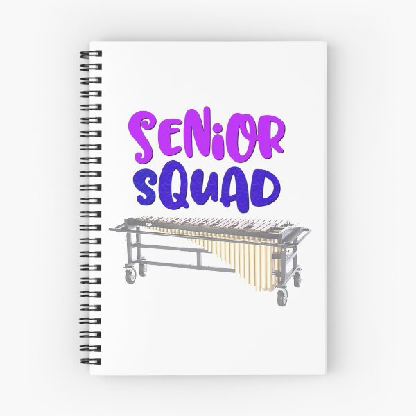 Item preview, Senior Squad - Marimba designed and sold by BandMomDesigns.