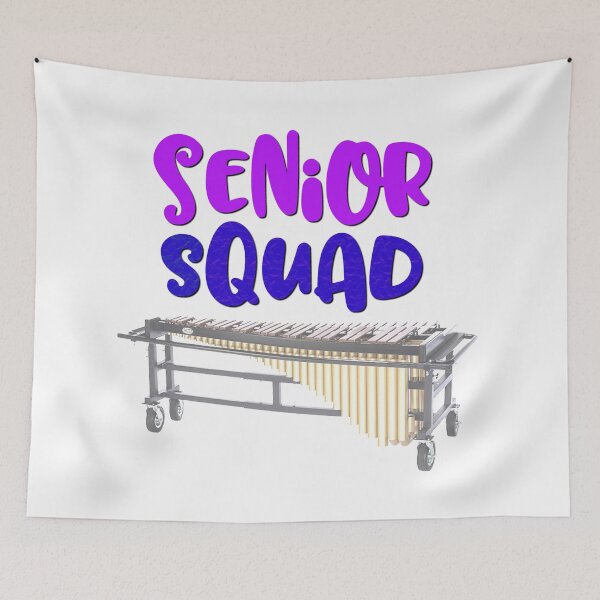 Item preview, Senior Squad - Marimba designed and sold by BandMomDesigns.