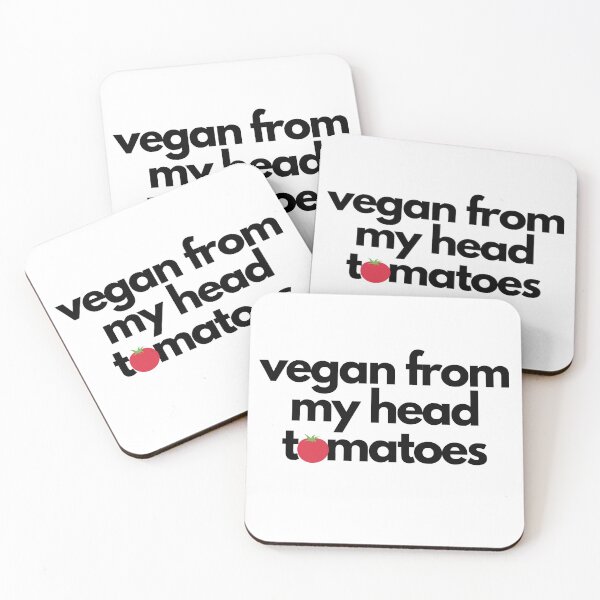 Item preview, vegan from my head tomatoes designed and sold by tali-smith.