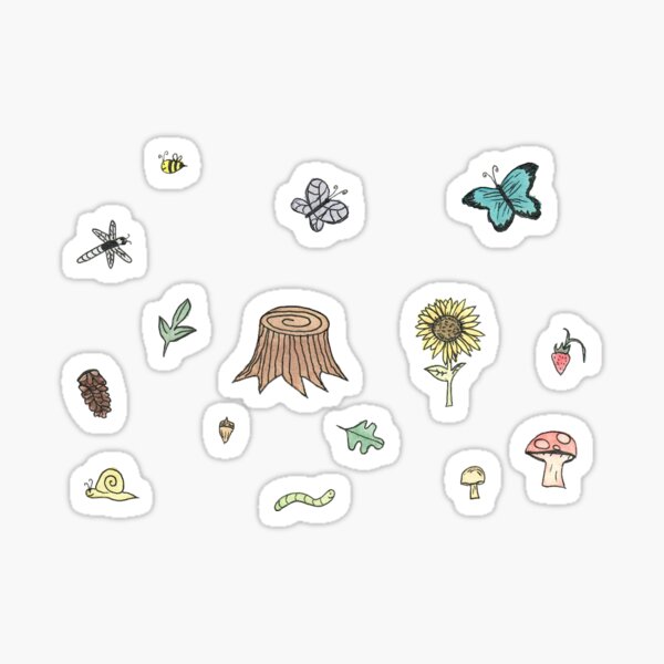 Item preview, Forest Friends Sticker Pack & More designed and sold by meghanfoleyart.