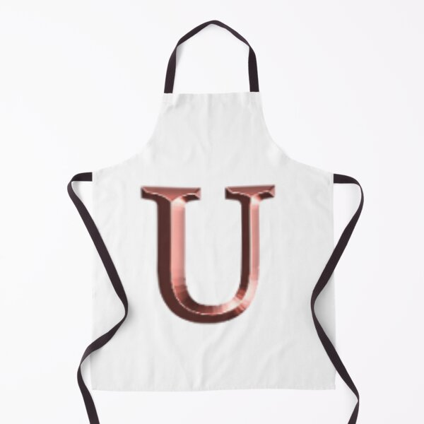 Item preview, Rose Gold Upper Case Letter U designed and sold by molamode.