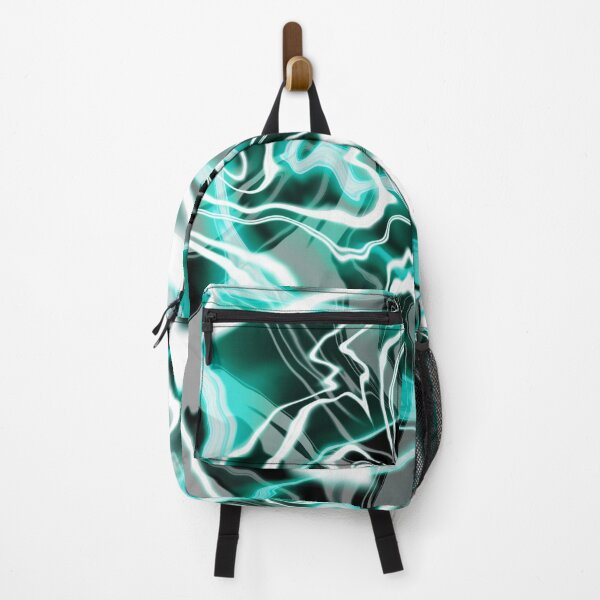 Item preview, Turquoise Black and White Marble Pattern designed and sold by Lavenna.