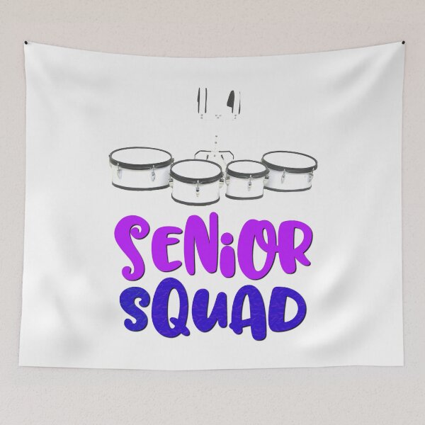 Item preview, Senior Squad - Quads/Tenors designed and sold by BandMomDesigns.