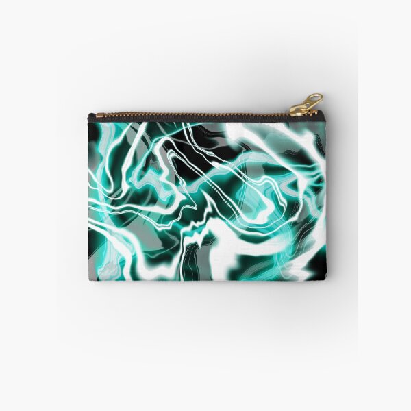Item preview, Turquoise Black and White Marble Pattern designed and sold by Lavenna.