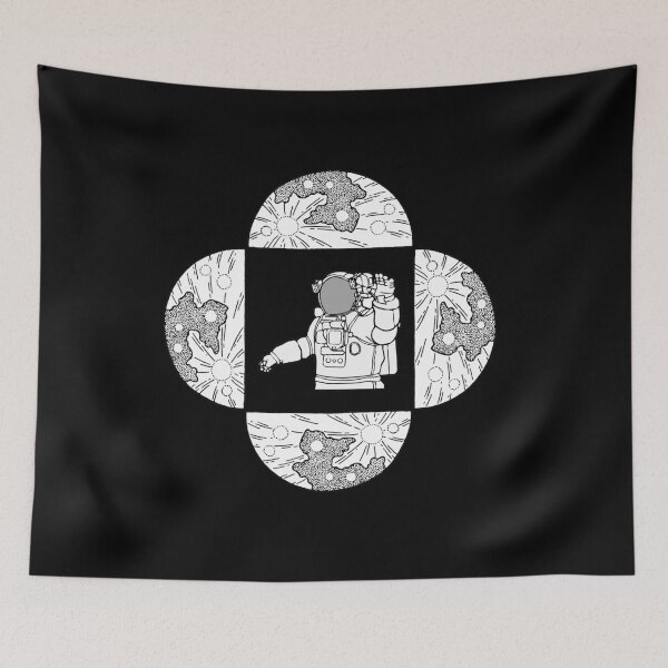 Item preview, Astronaut Encircled by Half Moons designed and sold by liftdesign.