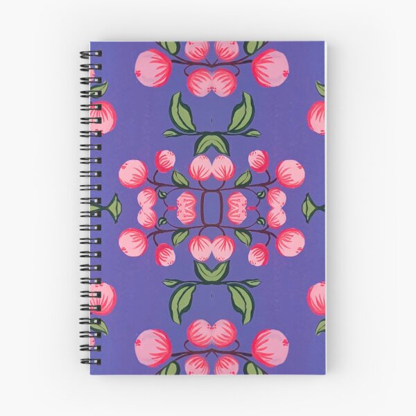 Aperçu de l'œuvre Motif fleuri rose et violet3 créée et vendue par angran.