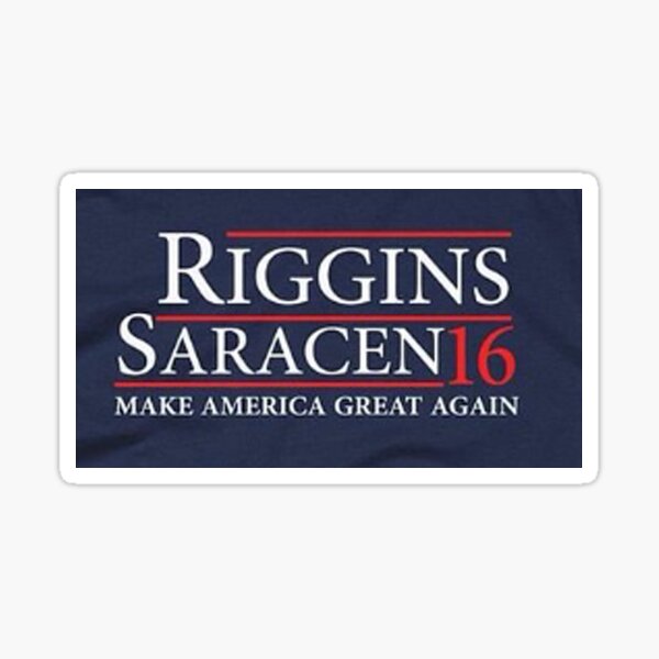 Riggins Saracen Sticker