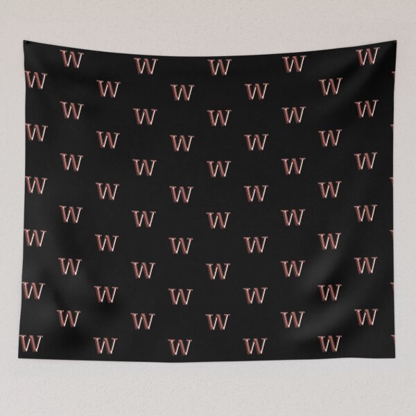 Item preview, Rose Gold Upper Case Letter W designed and sold by molamode.