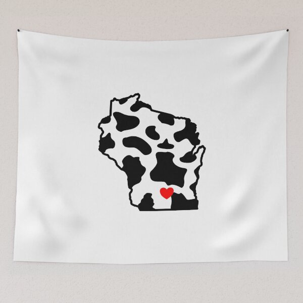 Item preview, Wisconsin Cow Print designed and sold by tjbrock2.