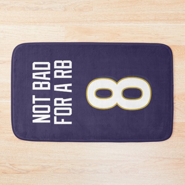 Item preview, Limited Edition Not Bad For A RB Shirt, Lamar Jackson 8, Baltimore Ravens Jersey Style Shirt, Phone Case, Mug, Wall Tapestry & Mask! designed and sold by GoatGear.