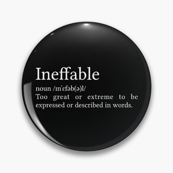 Item preview, Ineffable Definition designed and sold by Jamila Benito.