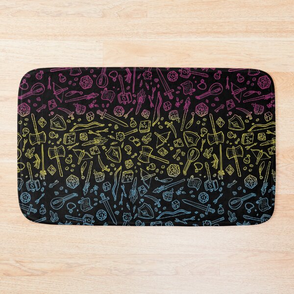 Item preview, DnD Pattern Pansexual Flag 2 designed and sold by Alexa Martin.