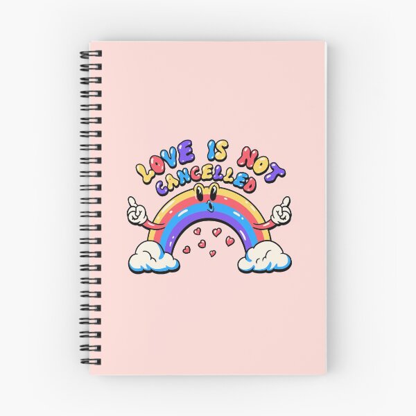 Item preview, Love is not cancelled | Rainbow (pink) designed and sold by Any Color Designs.