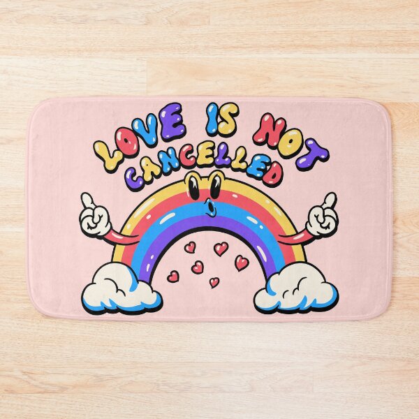 Item preview, Love is not cancelled | Rainbow (pink) designed and sold by Any Color Designs.