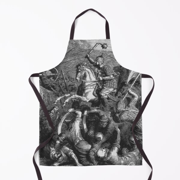 Item preview, Battle Scene Original Artwork 1800s designed and sold by ExpressingSelf.