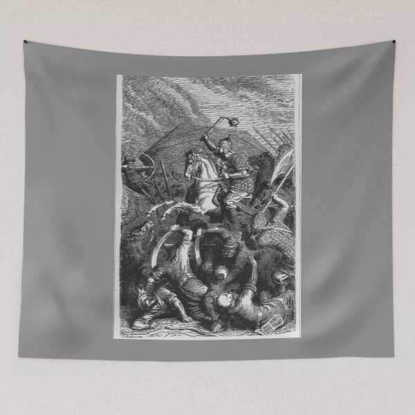 Item preview, Battle Scene Original Artwork 1800s designed and sold by ExpressingSelf.
