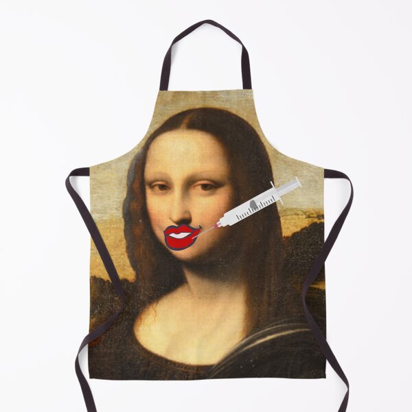 Item preview, Mona Lisa with Plumped Red Lips designed and sold by Freestylist.