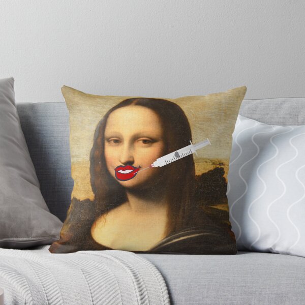 Item preview, Mona Lisa with Plumped Red Lips designed and sold by Freestylist.