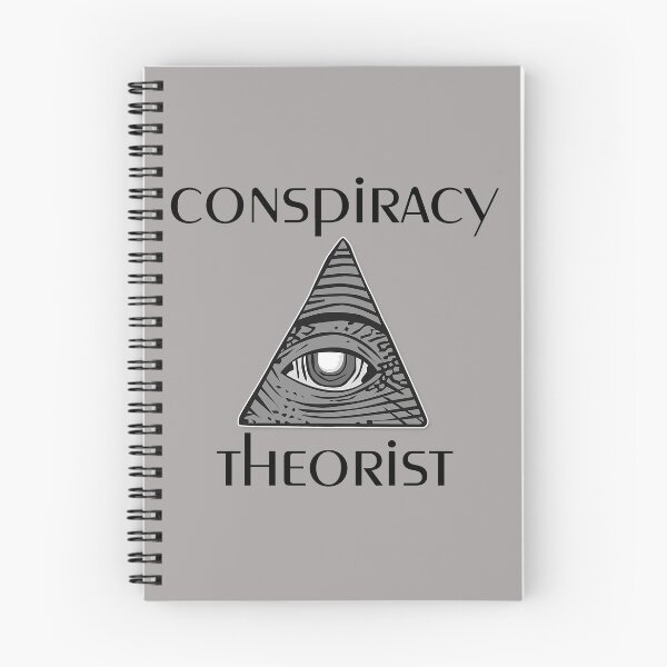 Item preview, conspiracy theorist designed and sold by rclsivcreative.
