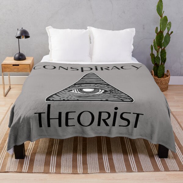 Item preview, conspiracy theorist designed and sold by rclsivcreative.
