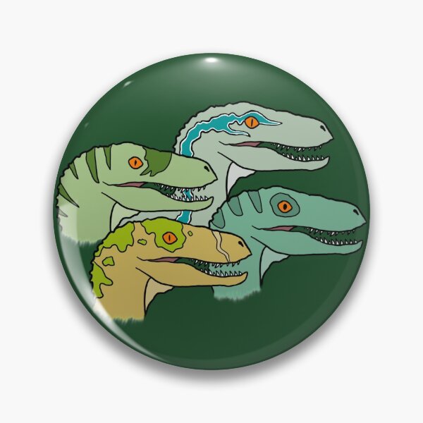 Item preview, Minimalist Raptor Squad designed and sold by DoodleBrad.