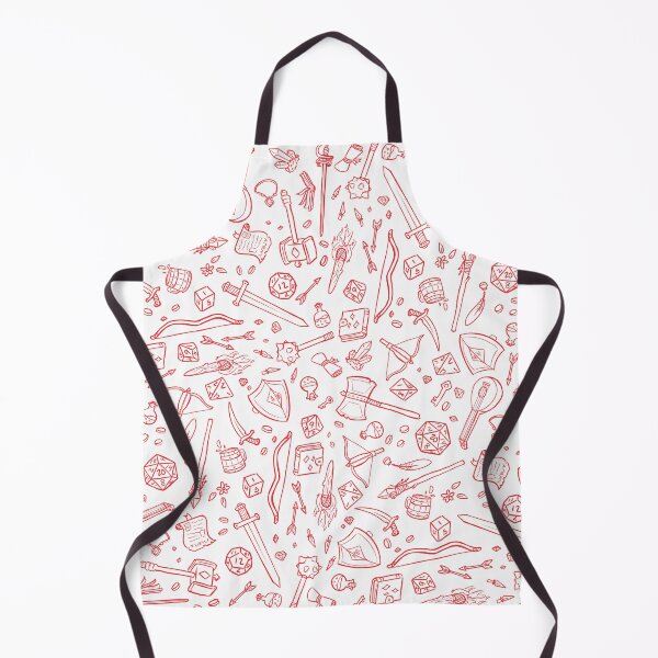 Item preview, DnD Pattern Red designed and sold by Alexa Martin.