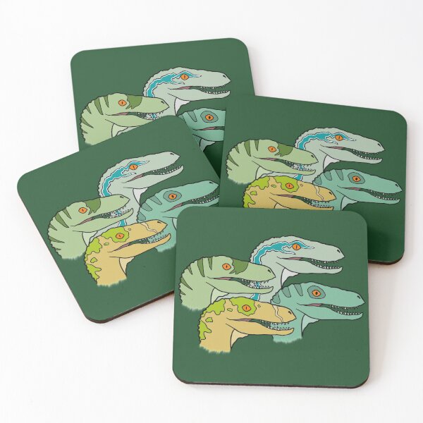 Item preview, Minimalist Raptor Squad designed and sold by DoodleBrad.