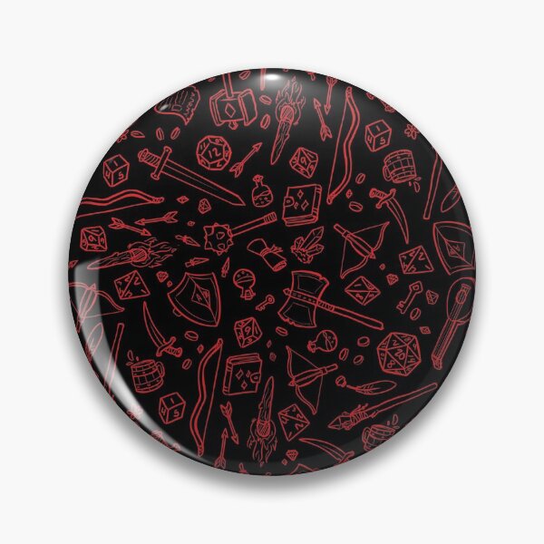 Item preview, DnD Pattern Red 2 designed and sold by Alexa Martin.