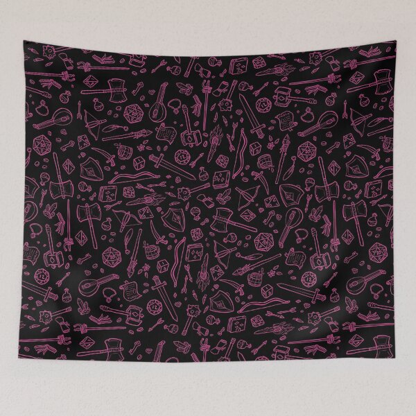 Item preview, DnD Pattern Pink 2 designed and sold by Alexa Martin.