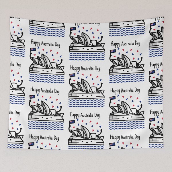 Item preview, Australia day, Happy Australia day, Australian Flag, Sydney  designed and sold by helkav.