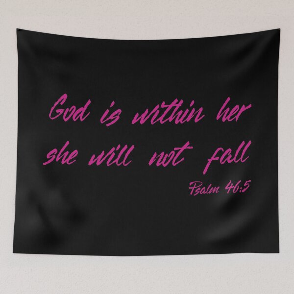 Item preview, God is within her she will not fall designed and sold by keisthard.