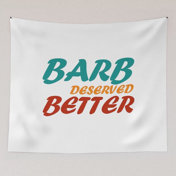 Item preview, BARB DESERVED BETTER Mask designed and sold by Shop us .