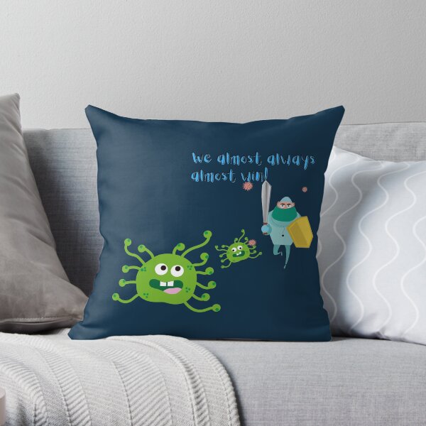 We will win Throw Pillow