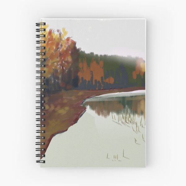 Item preview, Fall Time Colorful Trees By The Lake designed and sold by Artistic  Touch.