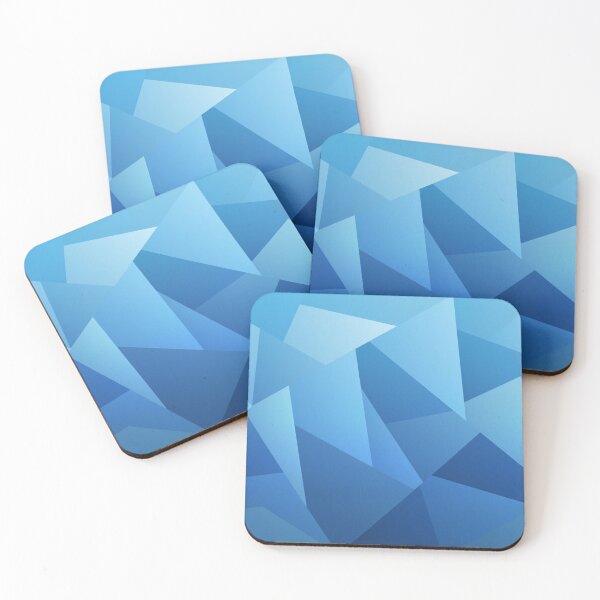 Item preview, Blue Triangle Duvet, and Pillow Covers. designed and sold by SacredsDesigns.