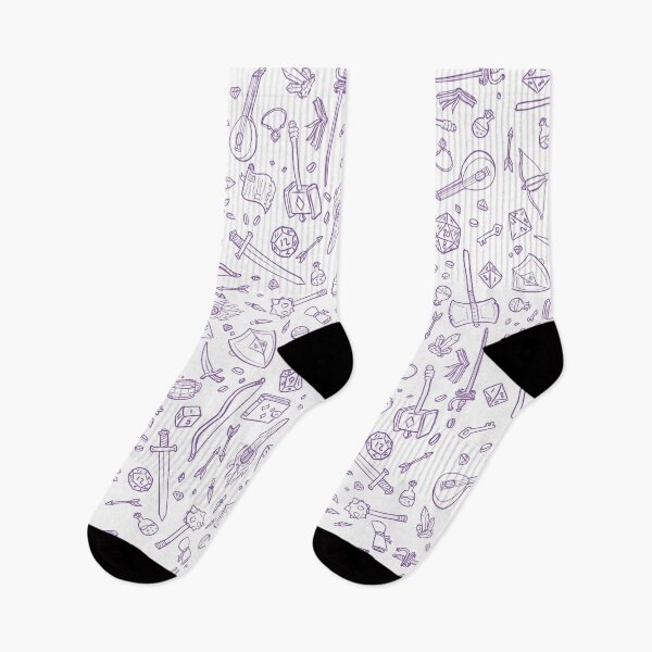 Item preview, DnD Pattern Purple designed and sold by Alexa Martin.