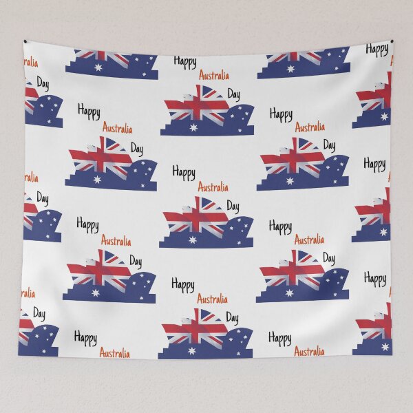 Item preview, Australia day, Happy Australia day, Australian Flag, Sydney  designed and sold by helkav.