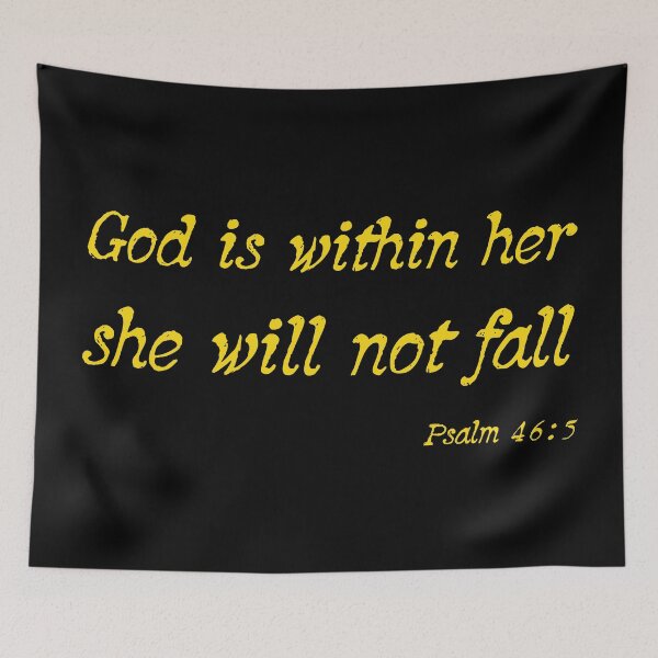 Item preview, God is within her she will not fall designed and sold by keisthard.