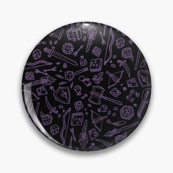 Item preview, DnD Pattern Purple 2 designed and sold by Alexa Martin.