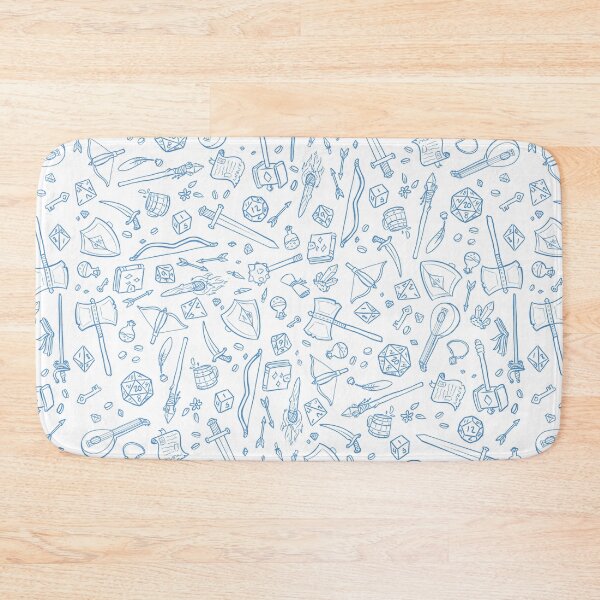 Item preview, DnD Pattern Blue designed and sold by Alexa Martin.
